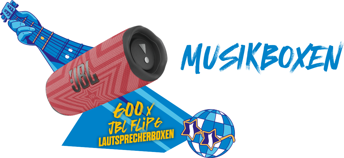 600x JBL Flip6 Lausprecherboxen