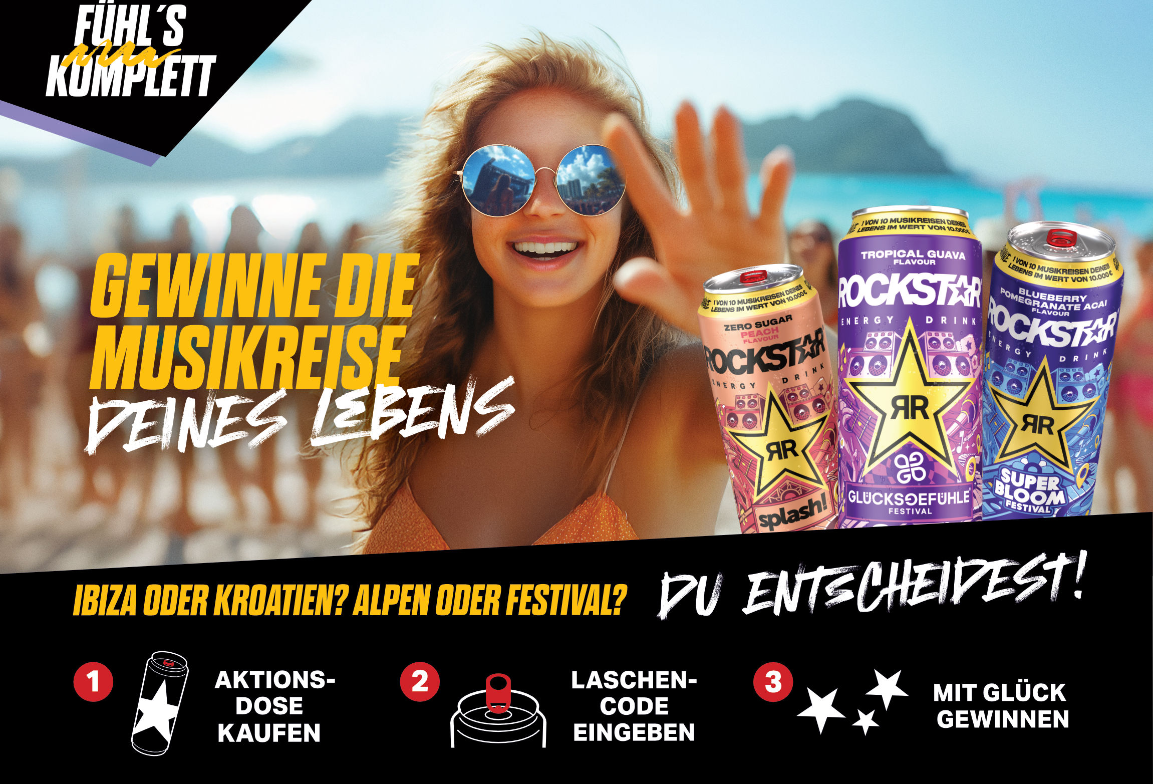 Gewinne die Musikreise deines Lebens